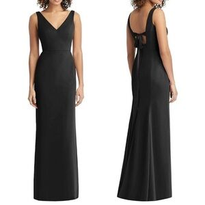 Social Bridesmaids Sleeveless Tie Back NWT
Chiffon Trumpet Gown size 10 R NWT